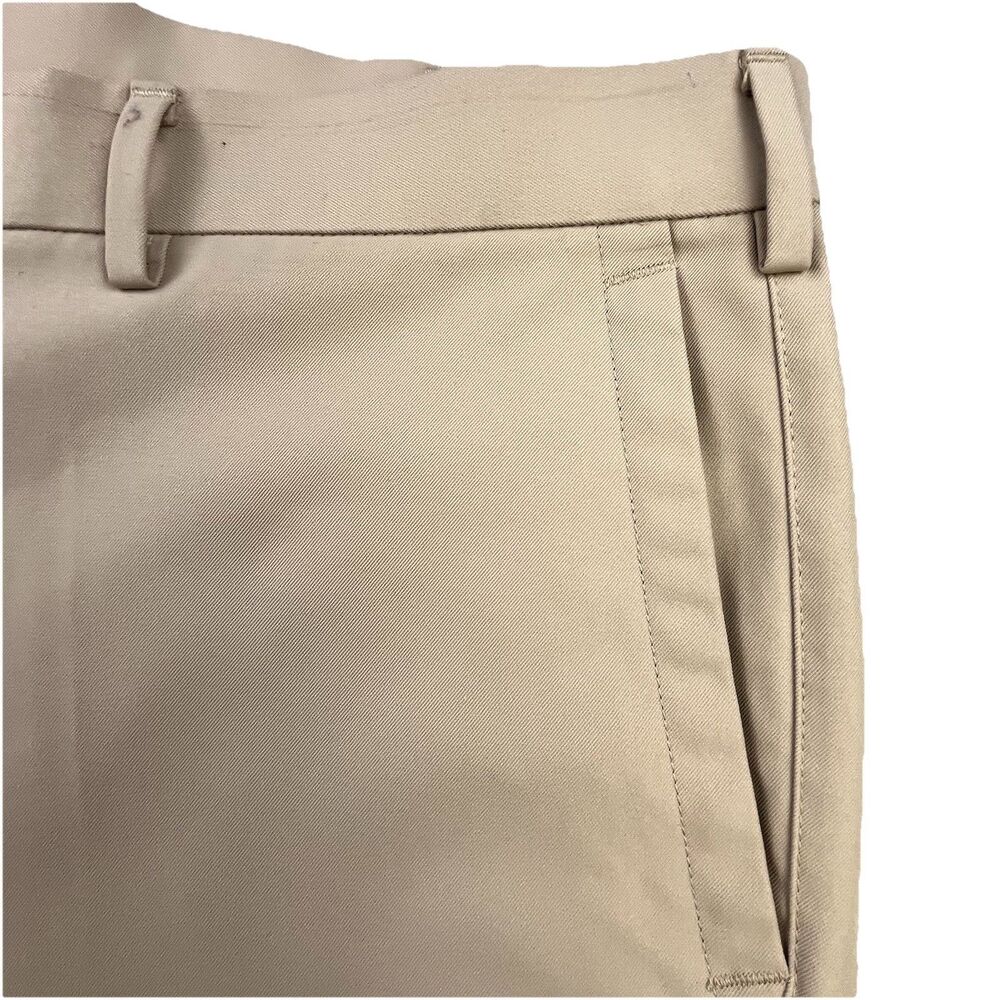 Peter Millar Crown Sport Shorts Men 38 Tank Khaki Performance Golf Wicking - Picture 2 of 12